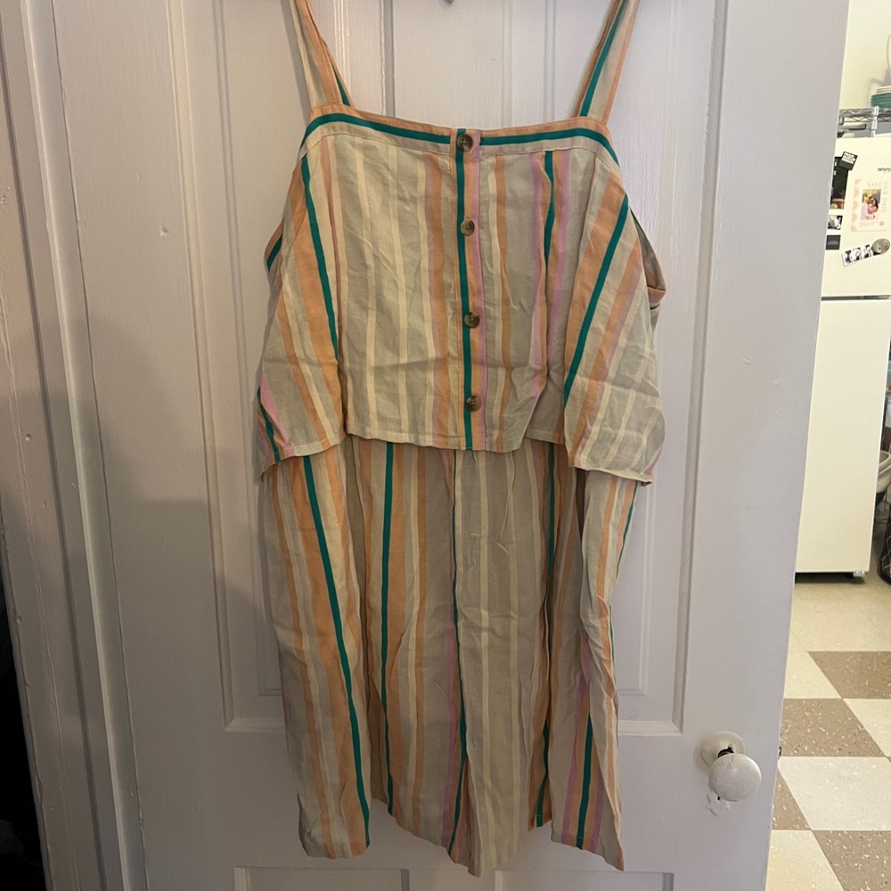 BP stripped romper